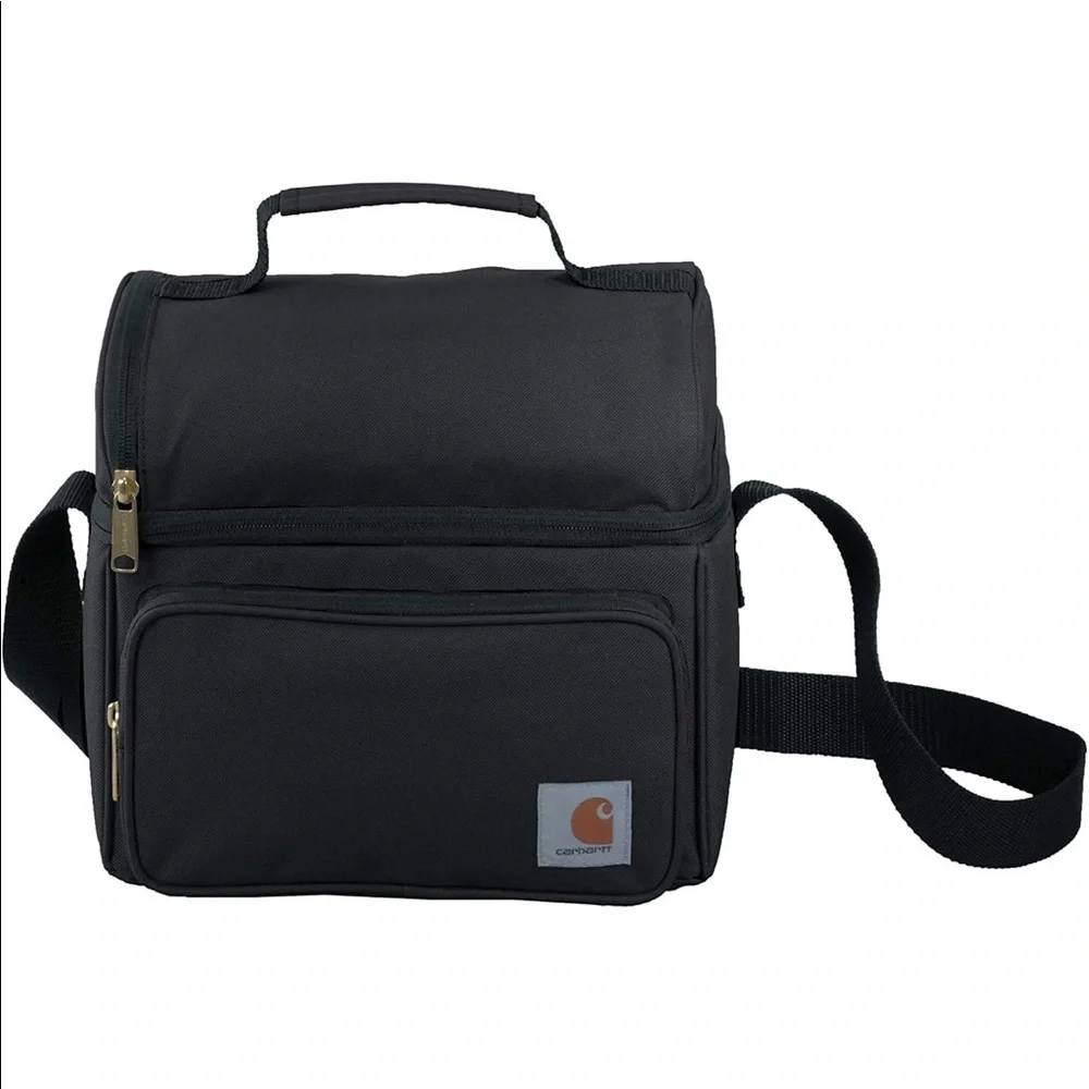 Carhartt BLACK Insulated Lunch Cooler Bag New